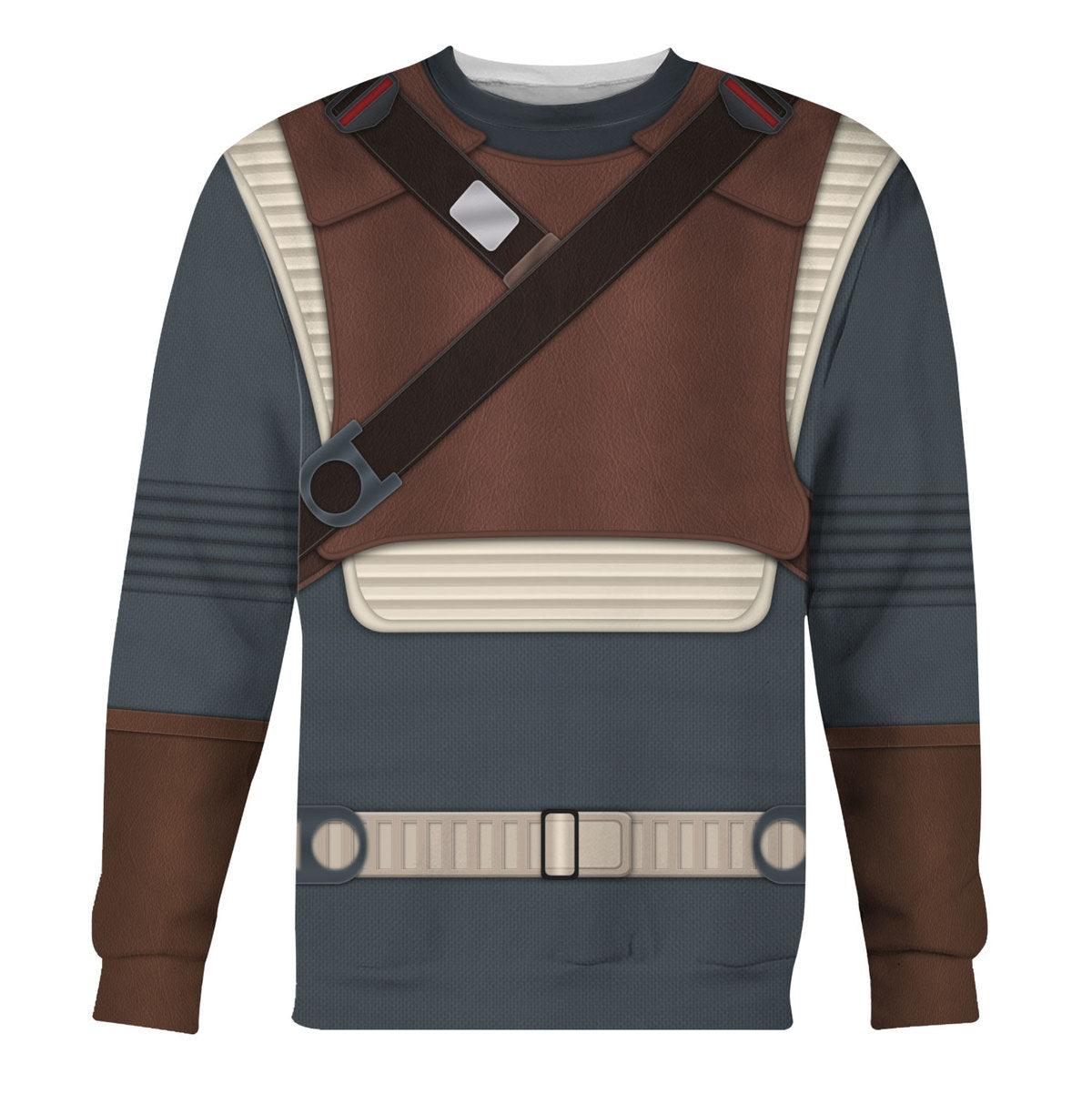 OodieGang Cal Kestis's Jedi Costume Hoodie Sweatshirt T-Shirt Sweatpants - OodieGang.com