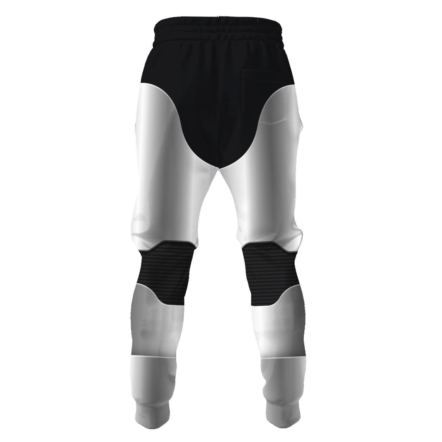 OodieGang Captain Phasma's Armor Costume Hoodie Sweatshirt T-Shirt Sweatpants - OodieGang.com
