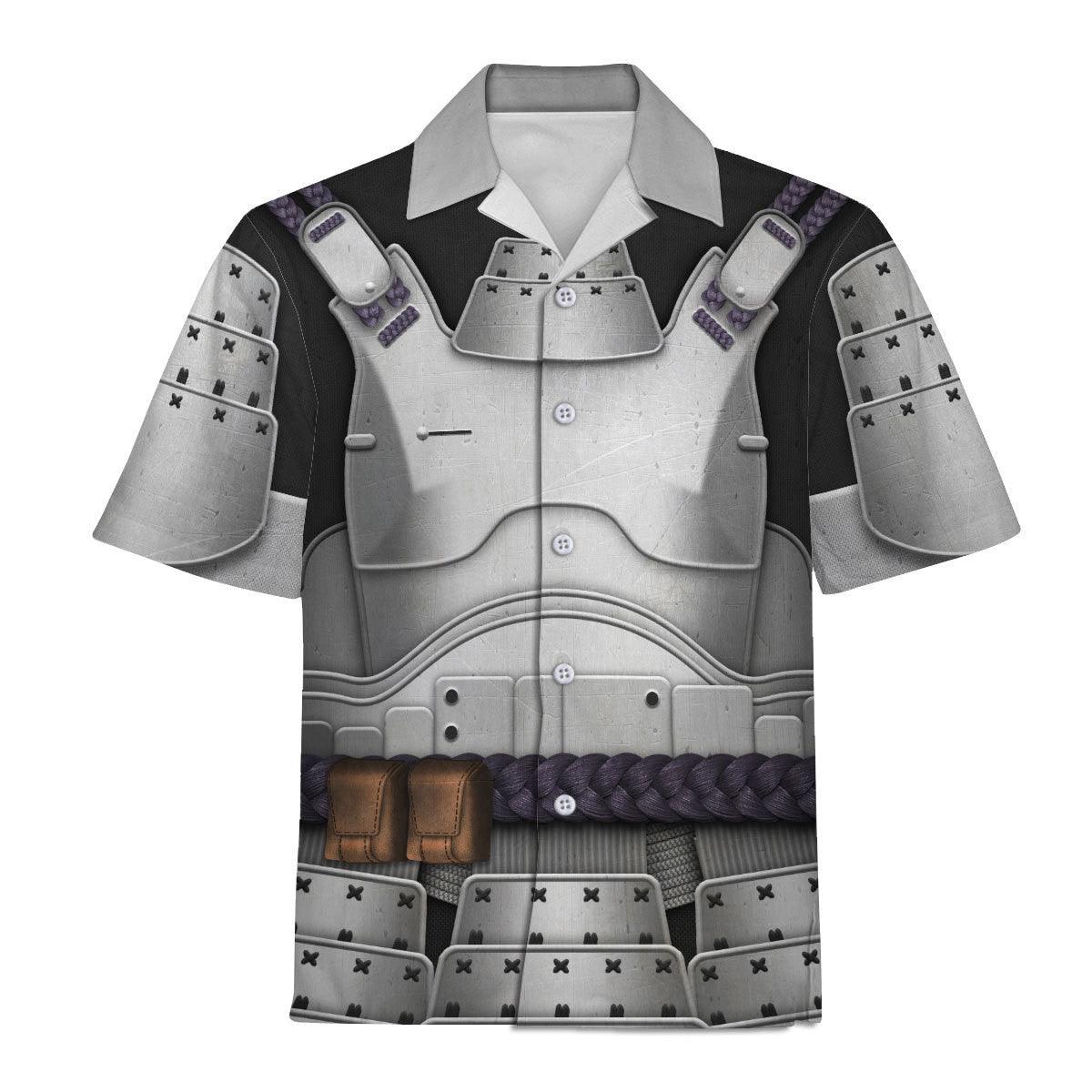 Gearhomie Captain Phasma Samurai Costume Hoodie Sweatshirt T-Shirt Sweatpants - Gearhomie.com