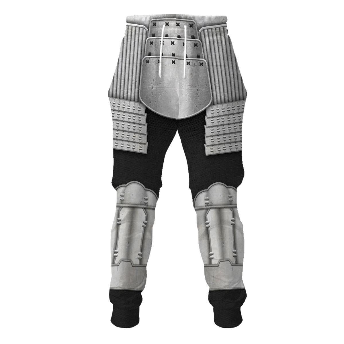 Gearhomie Captain Phasma Samurai Costume Hoodie Sweatshirt T-Shirt Sweatpants - Gearhomie.com