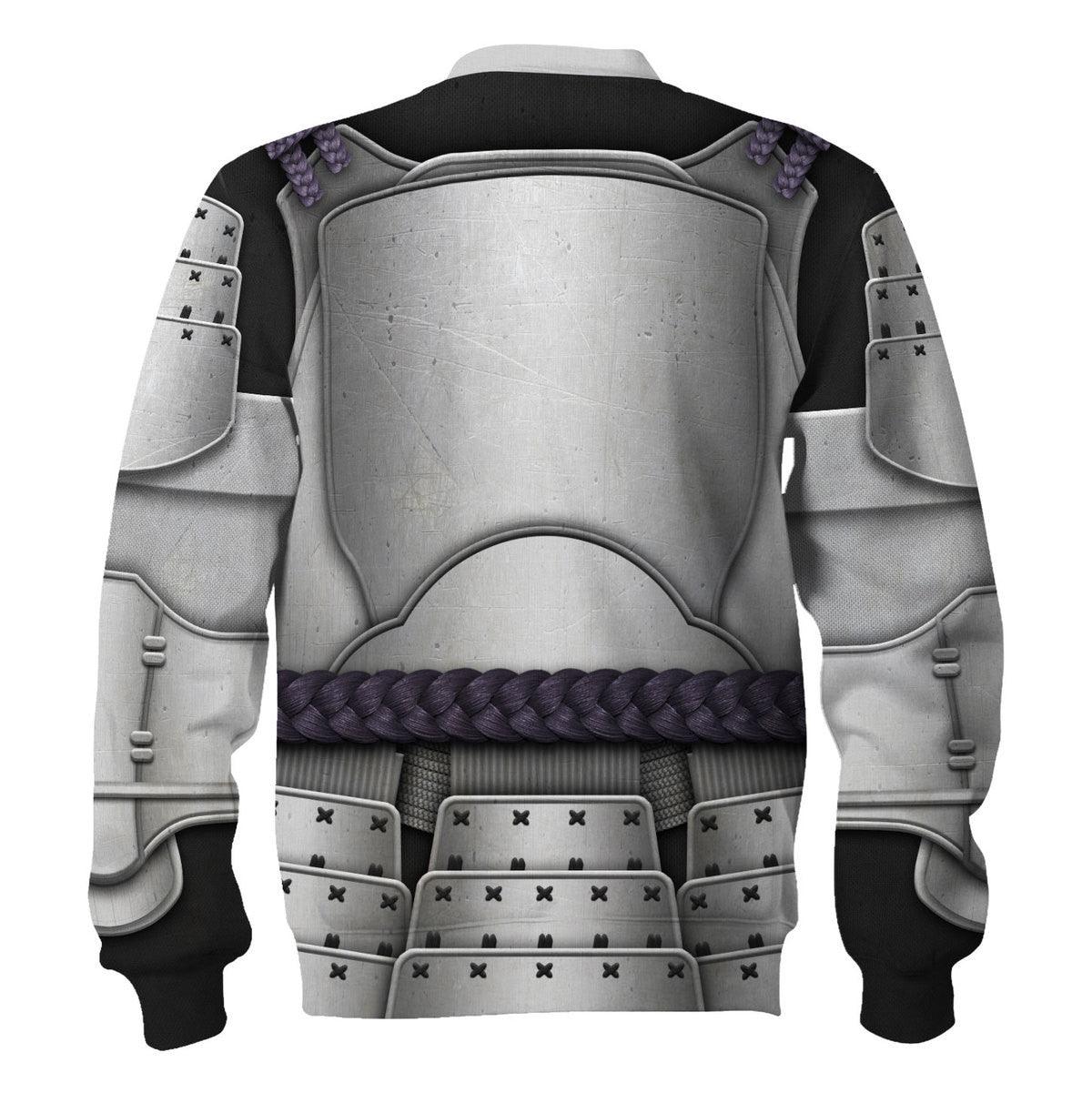 Gearhomie Captain Phasma Samurai Costume Hoodie Sweatshirt T-Shirt Sweatpants - Gearhomie.com
