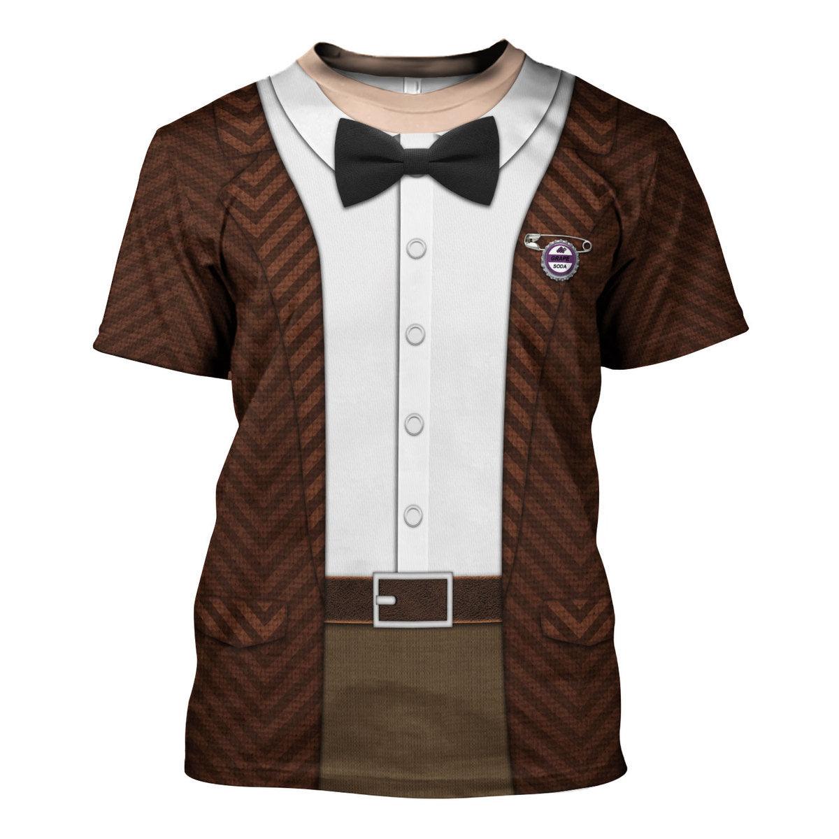 Gearhomie Carl Fredricksen Costume Hoodie Sweatshirt T-Shirt Sweatpants - Gearhomie.com
