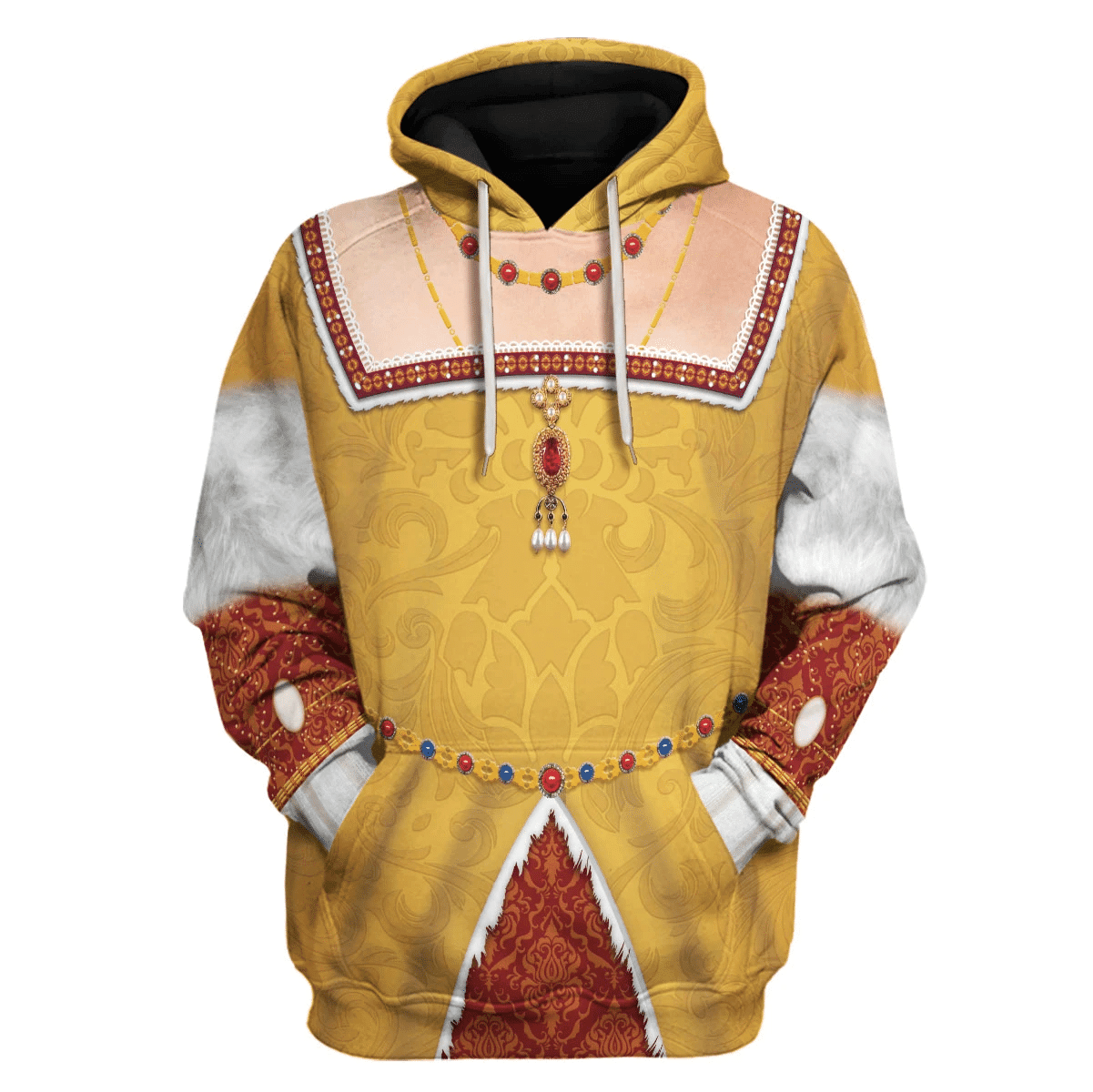 Gearhomie Catherine Parr Queen of England and Ireland Costume Hoodie Sweatshirt T-Shirt Tracksuit - Gearhomie.com