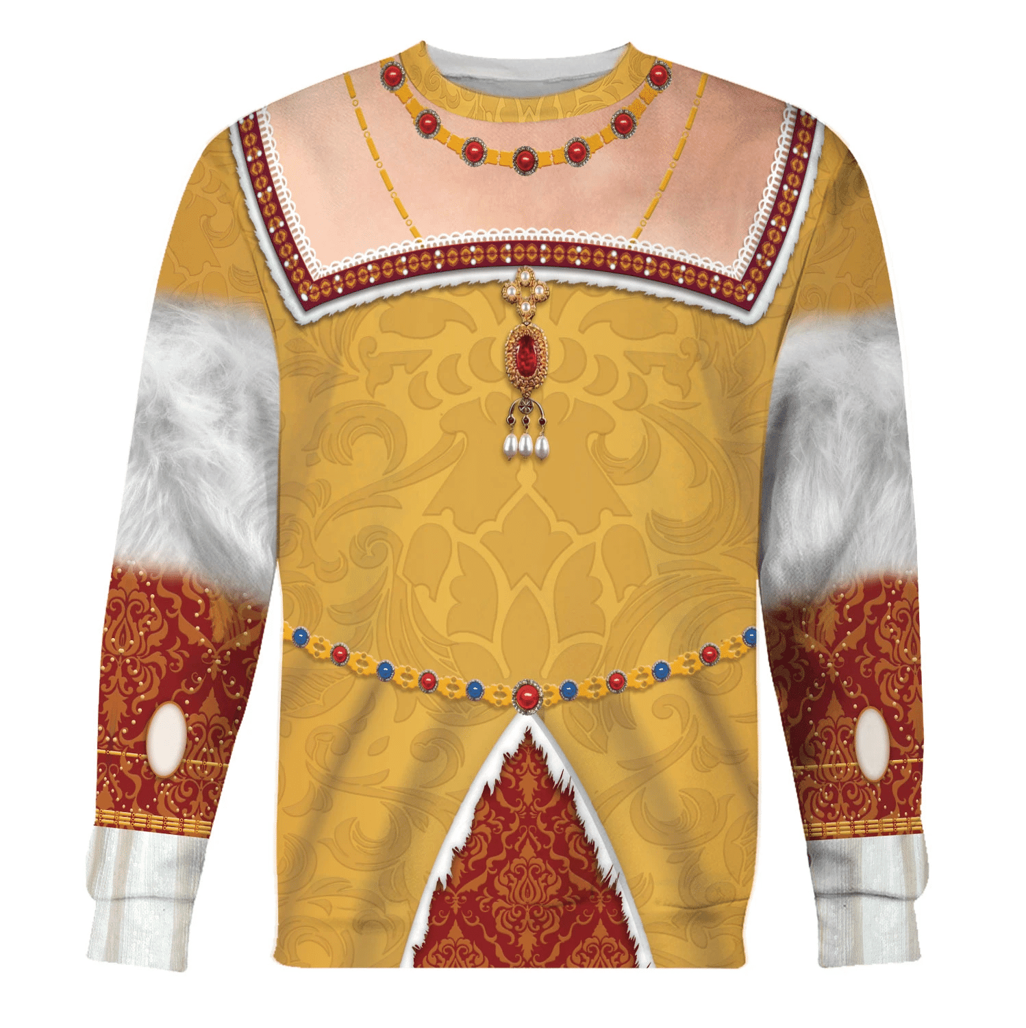 Gearhomie Catherine Parr Queen of England and Ireland Costume Hoodie Sweatshirt T-Shirt Tracksuit - Gearhomie.com
