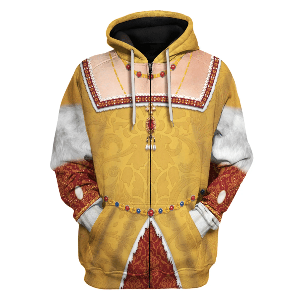 Gearhomie Catherine Parr Queen of England and Ireland Costume Hoodie Sweatshirt T-Shirt Tracksuit - Gearhomie.com