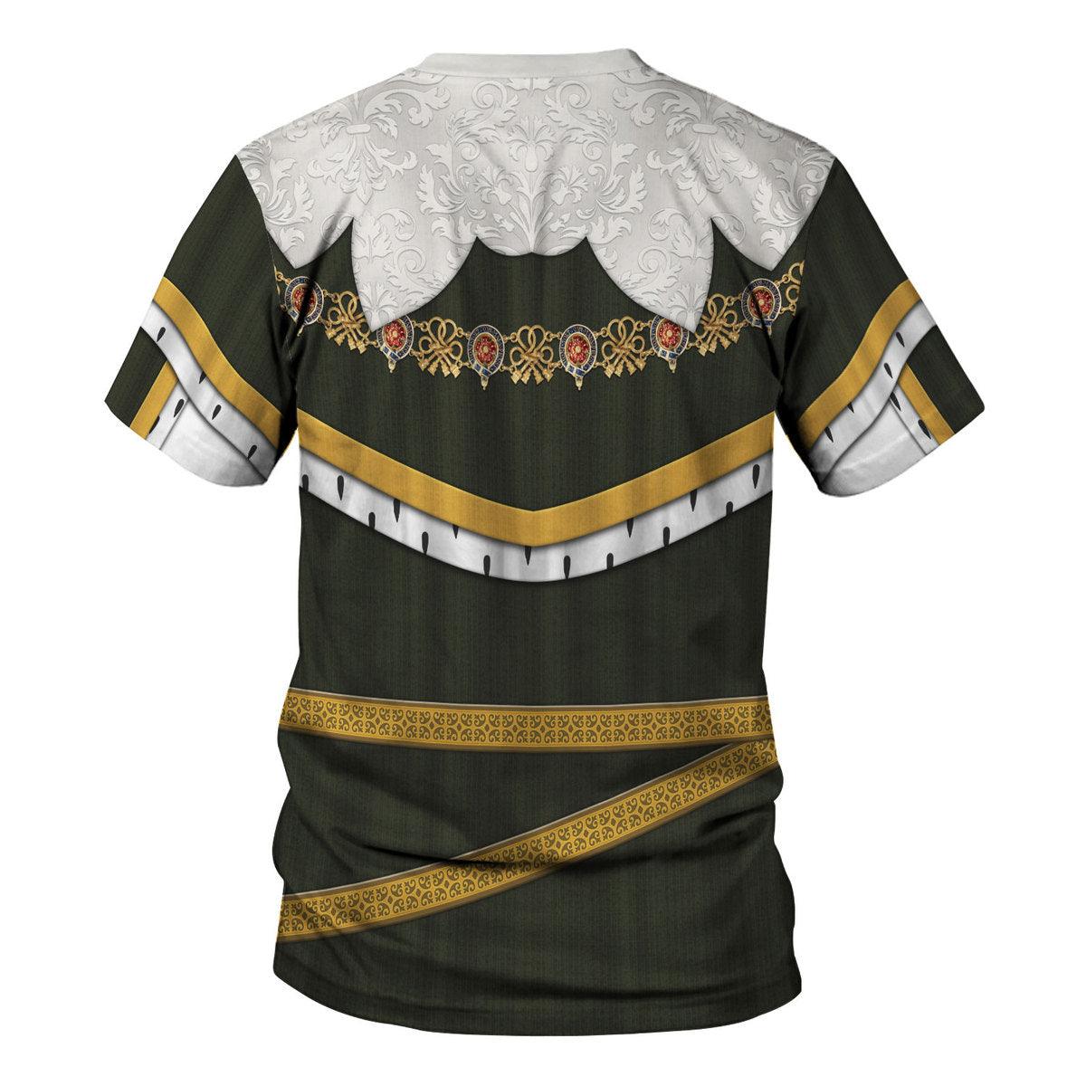 Gearhomie Charles I of England Costume Hoodie Sweatshirt T-Shirt Tracksuit - Gearhomie.com