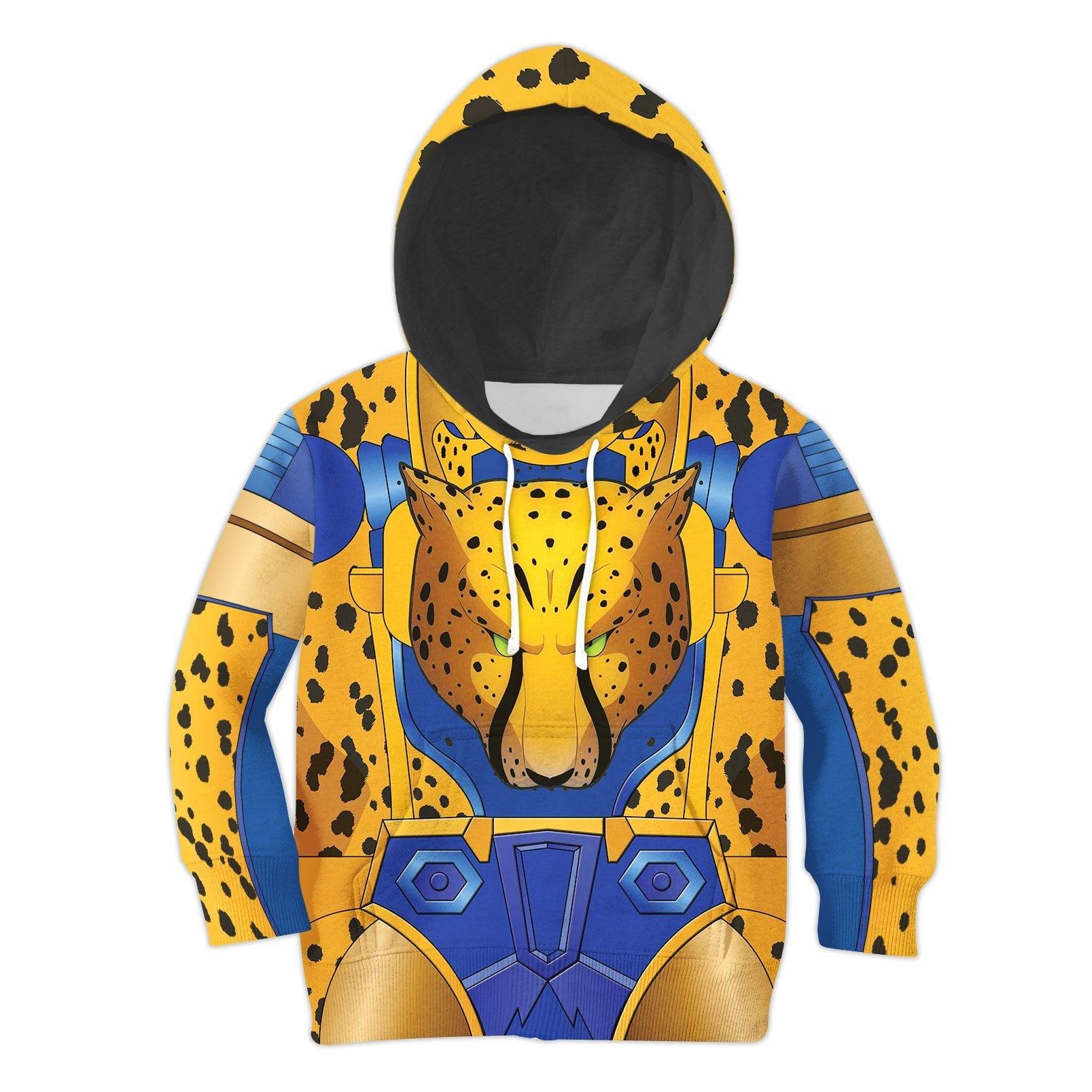 Gearhomie Cheetor Kid Costume Cosplay Hoodie Sweatshirt T-Shirt - Gearhomie.com