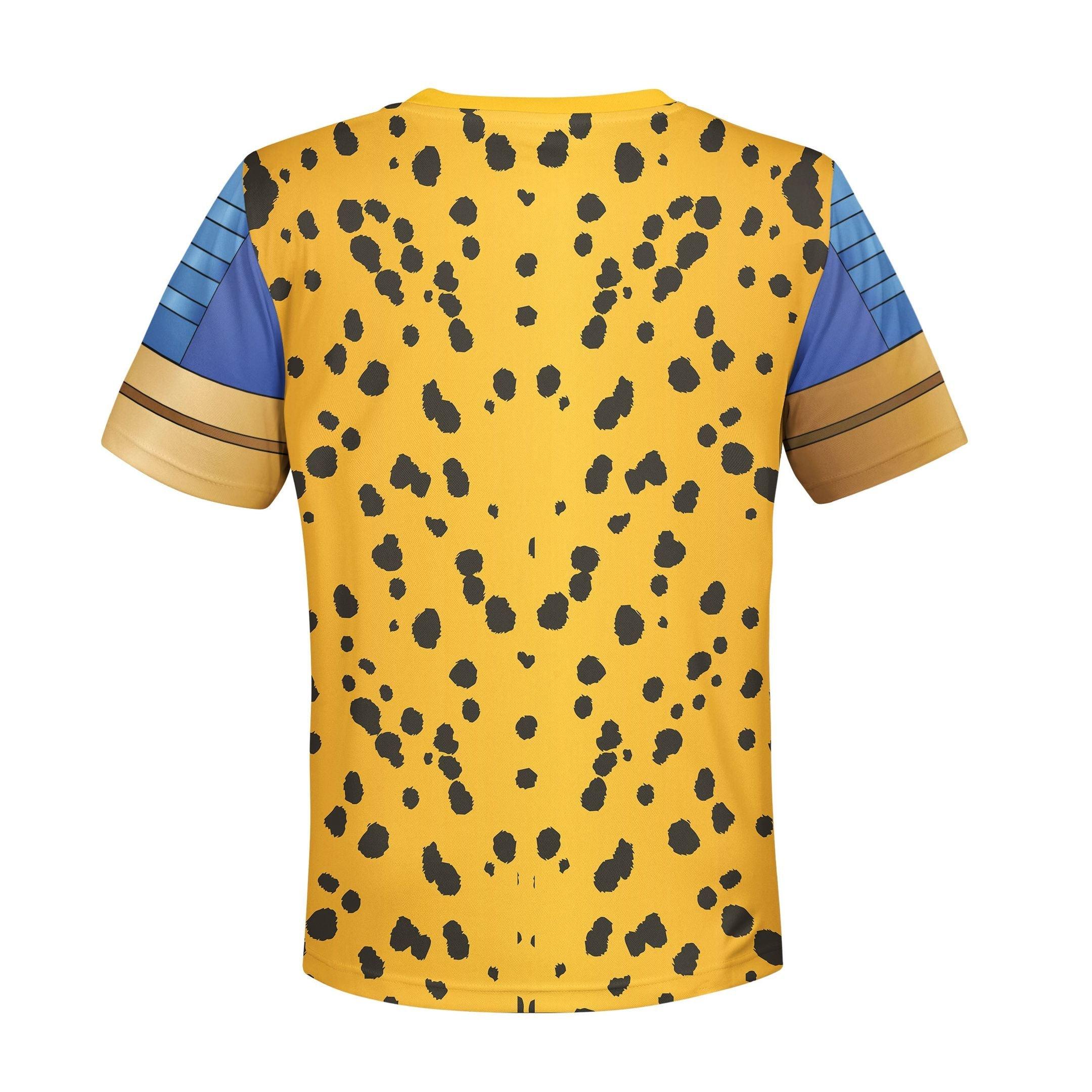 Gearhomie Cheetor Kid Costume Cosplay Hoodie Sweatshirt T-Shirt - Gearhomie.com