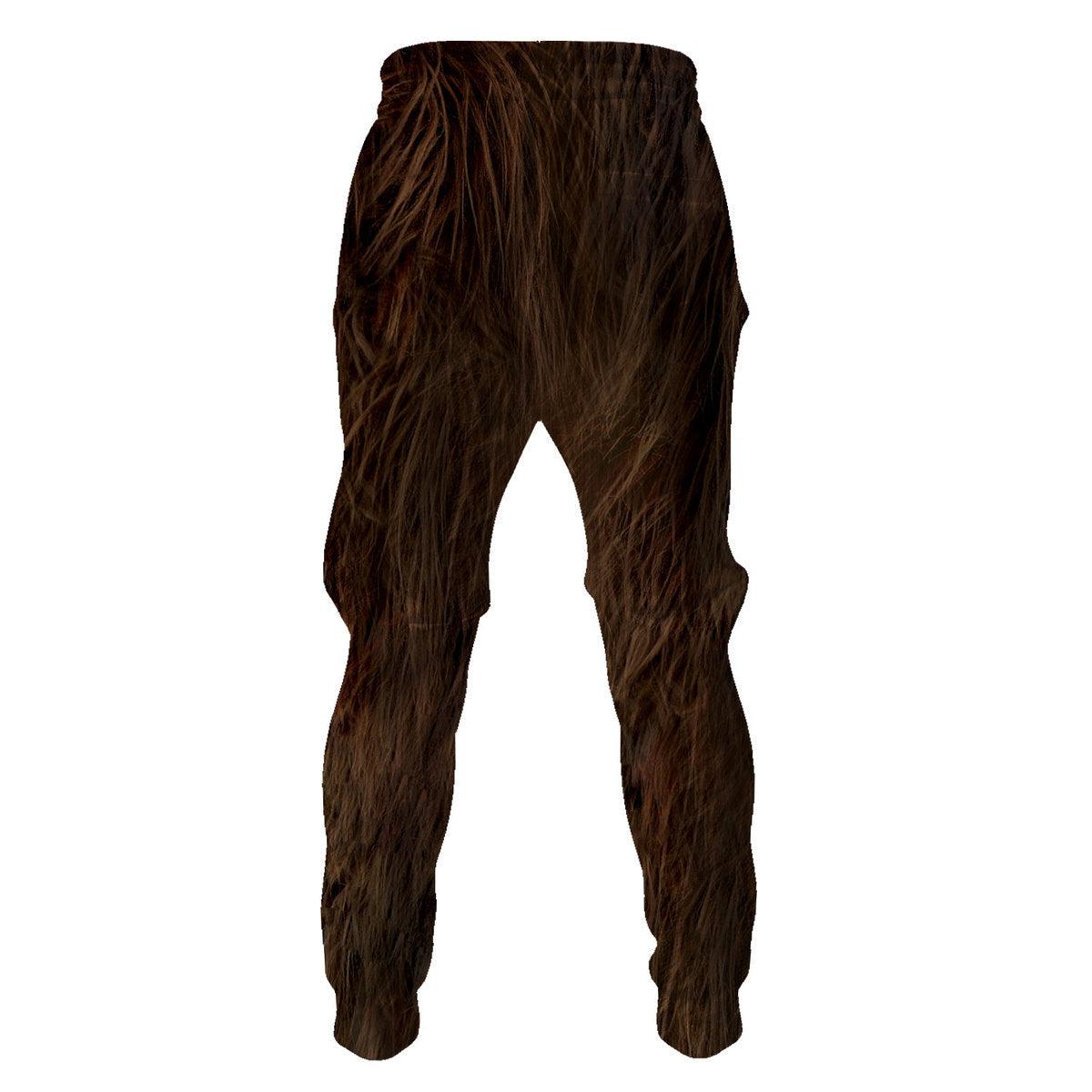 Gearhomie Chewbacca Costume Hoodie Sweatshirt T-Shirt - Gearhomie.com