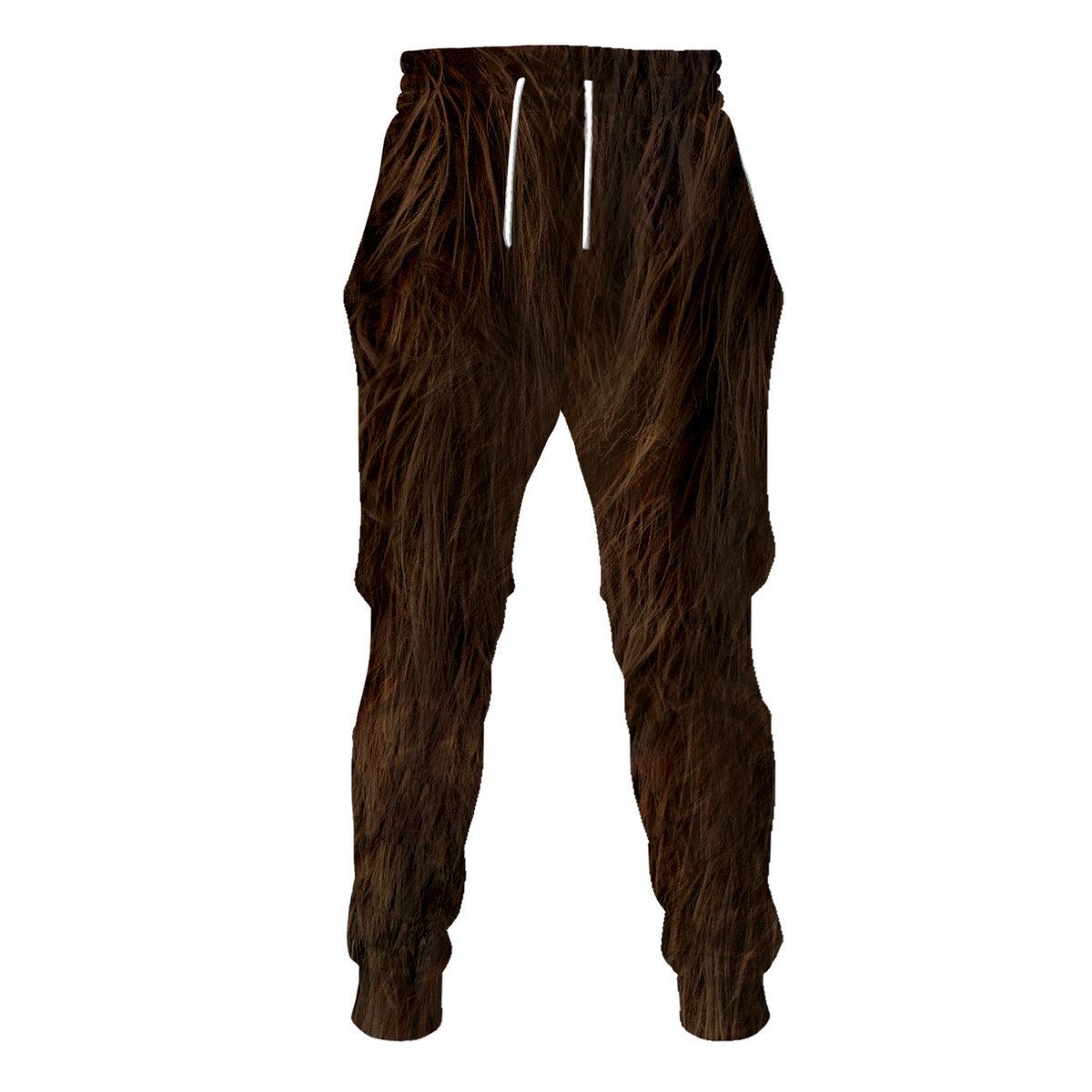 Gearhomie Chewbacca Costume Hoodie Sweatshirt T-Shirt - Gearhomie.com