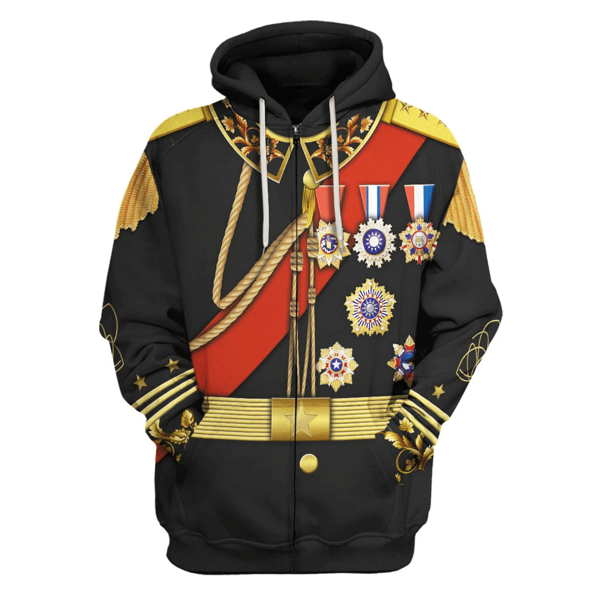Gearhomie Chiang Kaishek Costume Hoodie Sweatshirt T-Shirt Tracksuit - Gearhomie.com