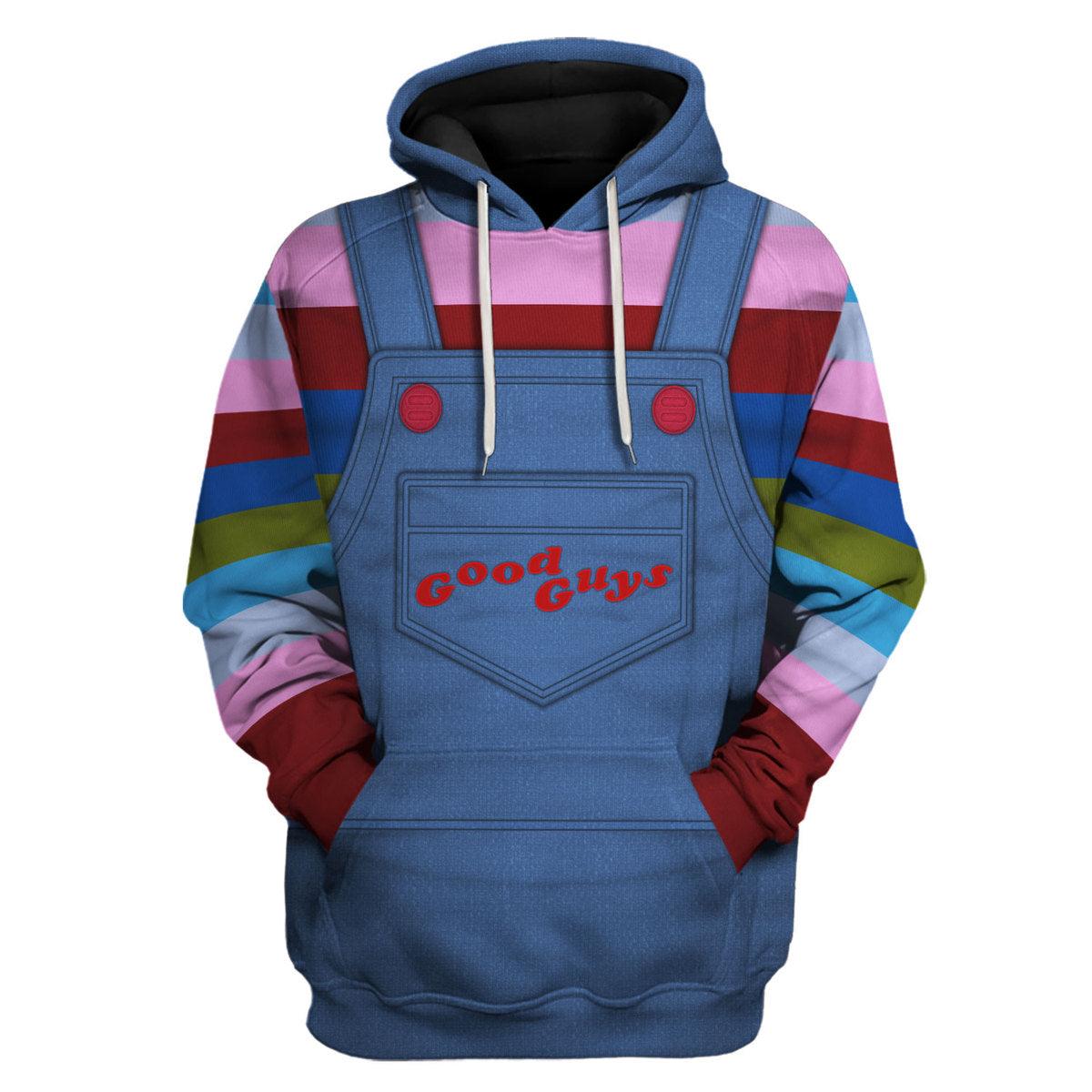 Gearhomie Chucky Costume Hoodie Sweatshirt T-Shirt Tracksuit - Gearhomie.com