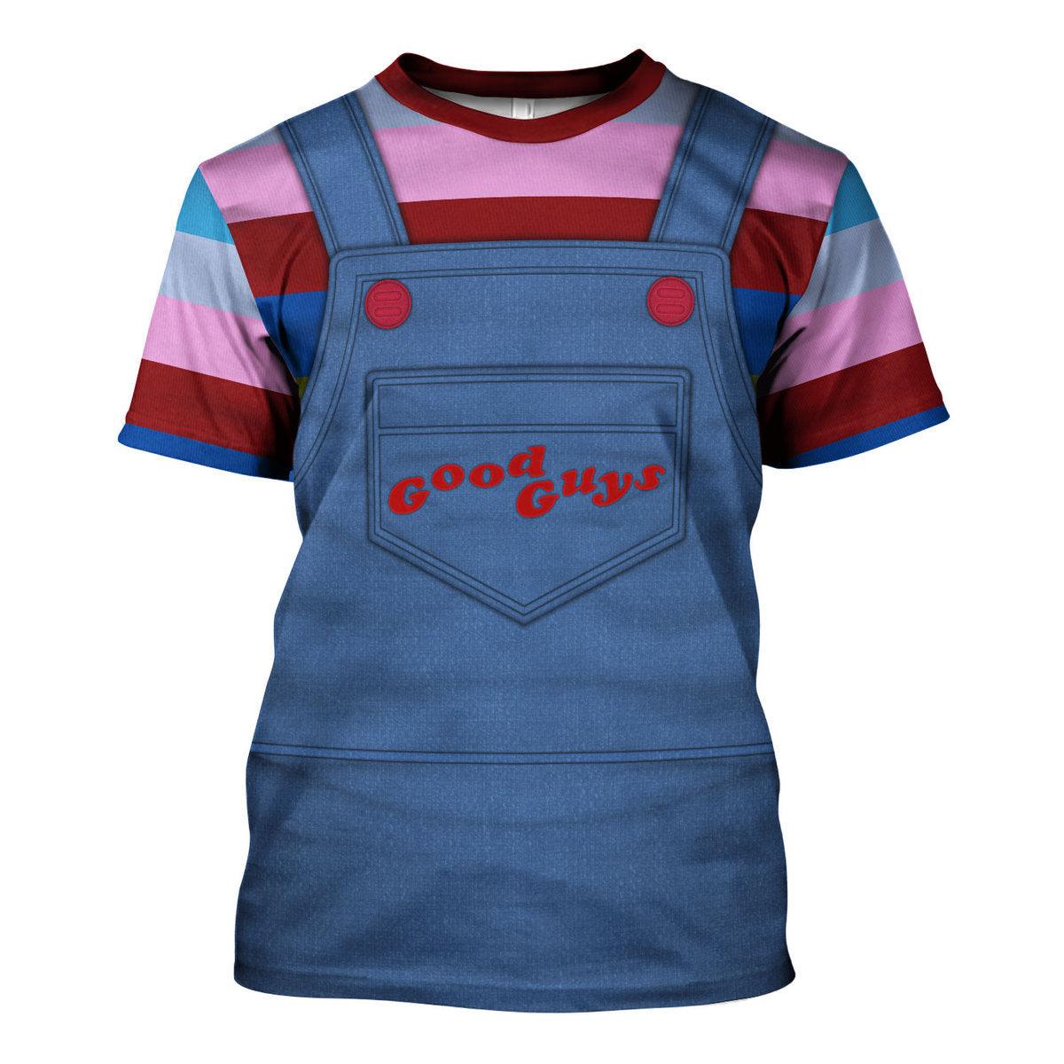 Gearhomie Chucky Costume Hoodie Sweatshirt T-Shirt Tracksuit - Gearhomie.com