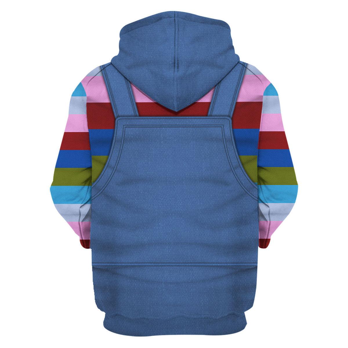 Gearhomie Chucky Costume Hoodie Sweatshirt T-Shirt Tracksuit - Gearhomie.com