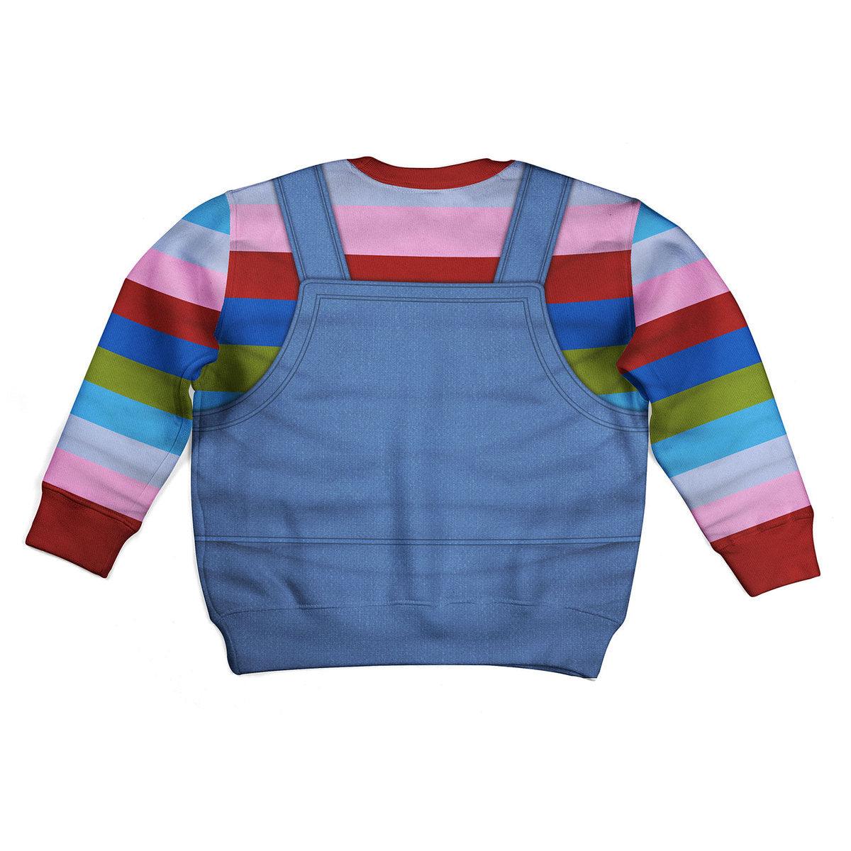 Gearhomie Chucky Costume Kid Hoodie Sweatshirt T-Shirt - Gearhomie.com