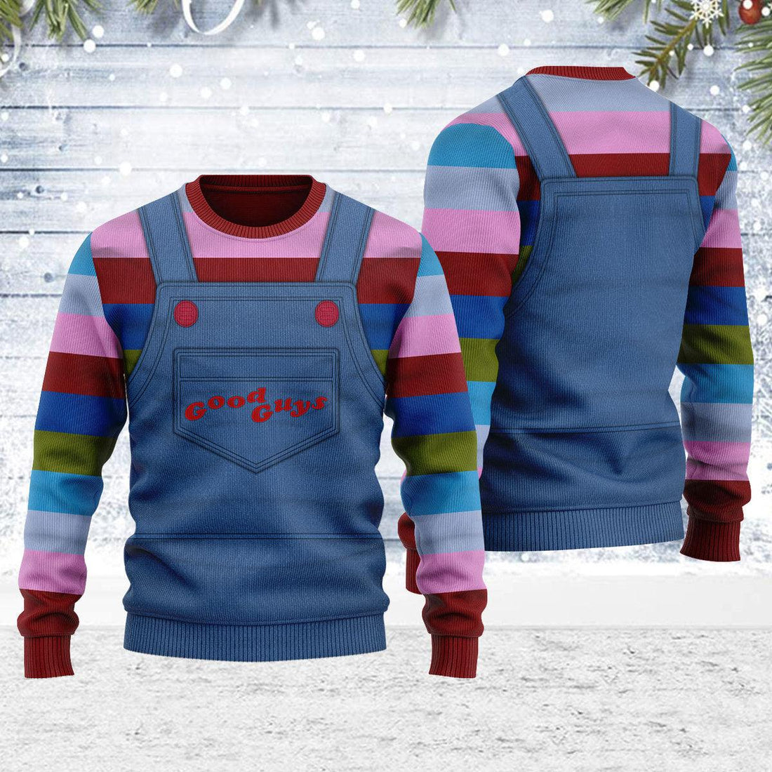 Oodiegang Chucky Ugly Christmas Sweater - Oodiegang.com