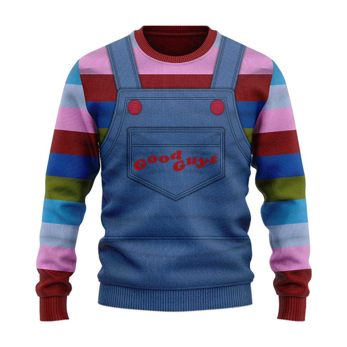 Gearhomie Chucky Ugly Christmas Sweater - Gearhomie.com