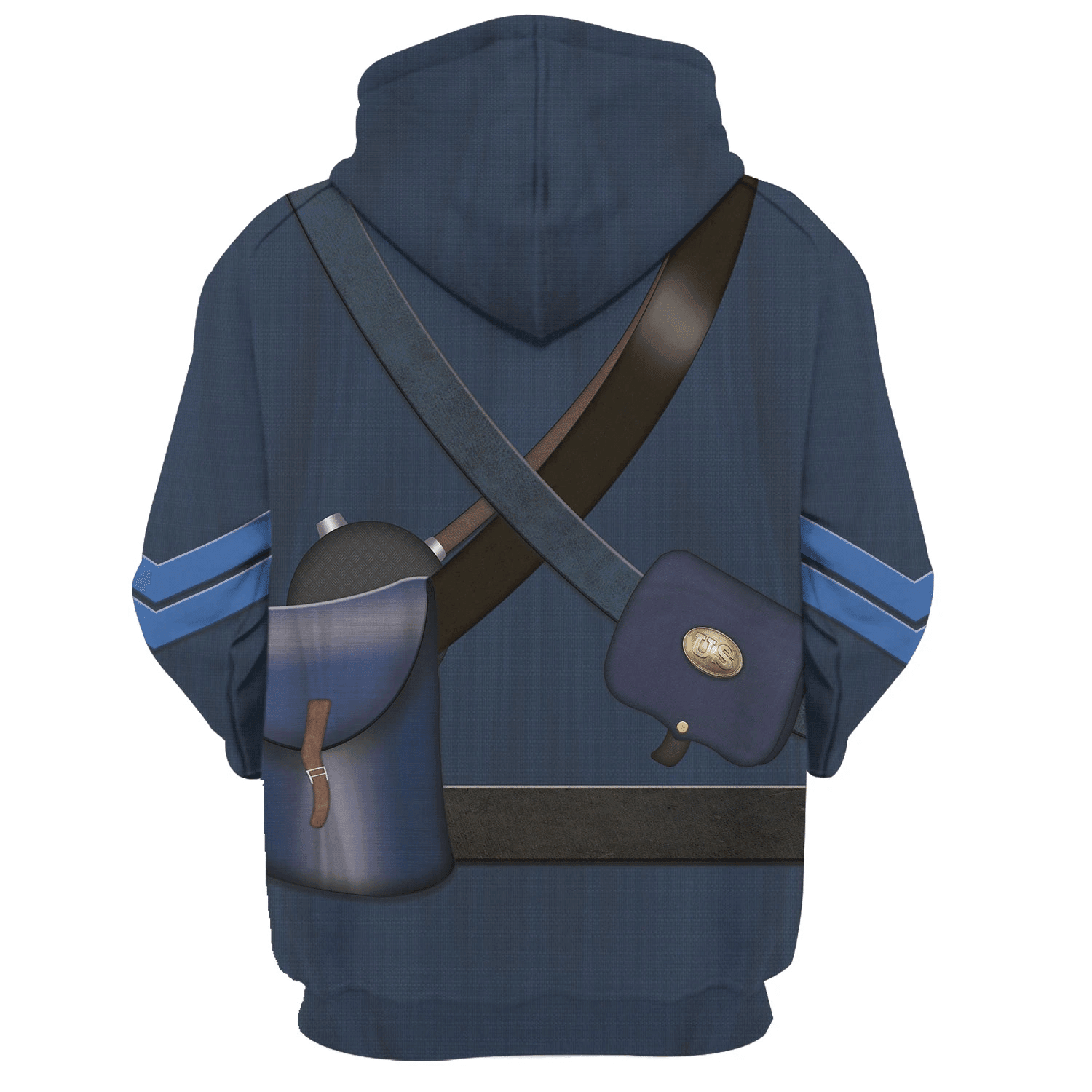 Gearhomie Civil Wars of Blue Union Infantryman Costume Hoodie Sweatshirt T-Shirt Tracksuit - Gearhomie.com