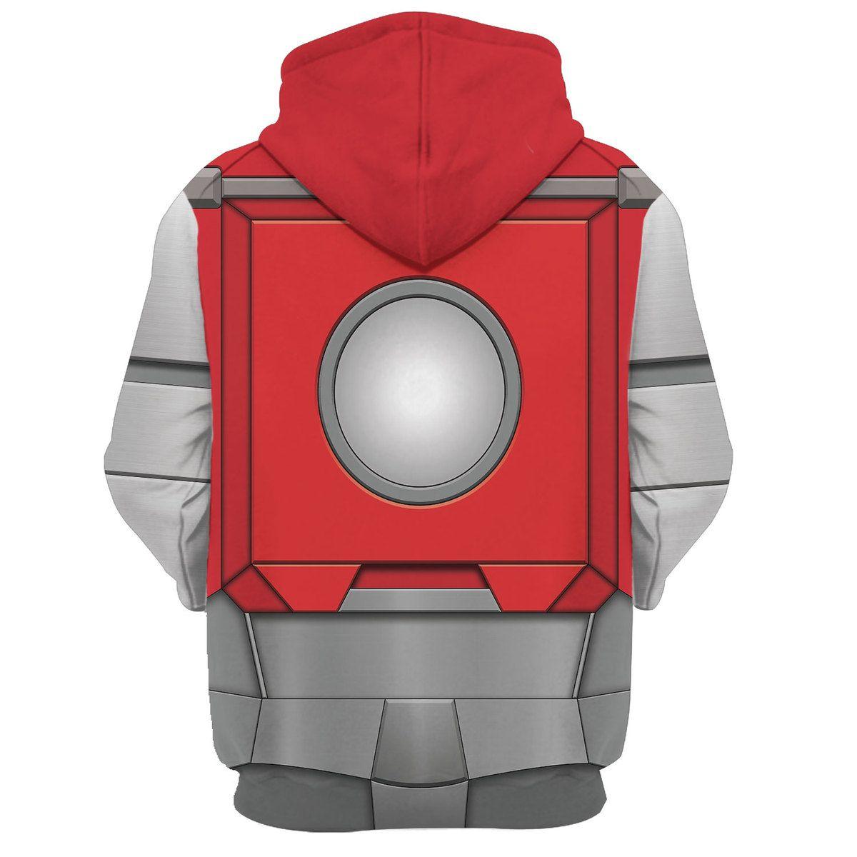 Gearhomie Cliffjumper G1 Costume Cosplay Hoodie Tracksuit - DucG