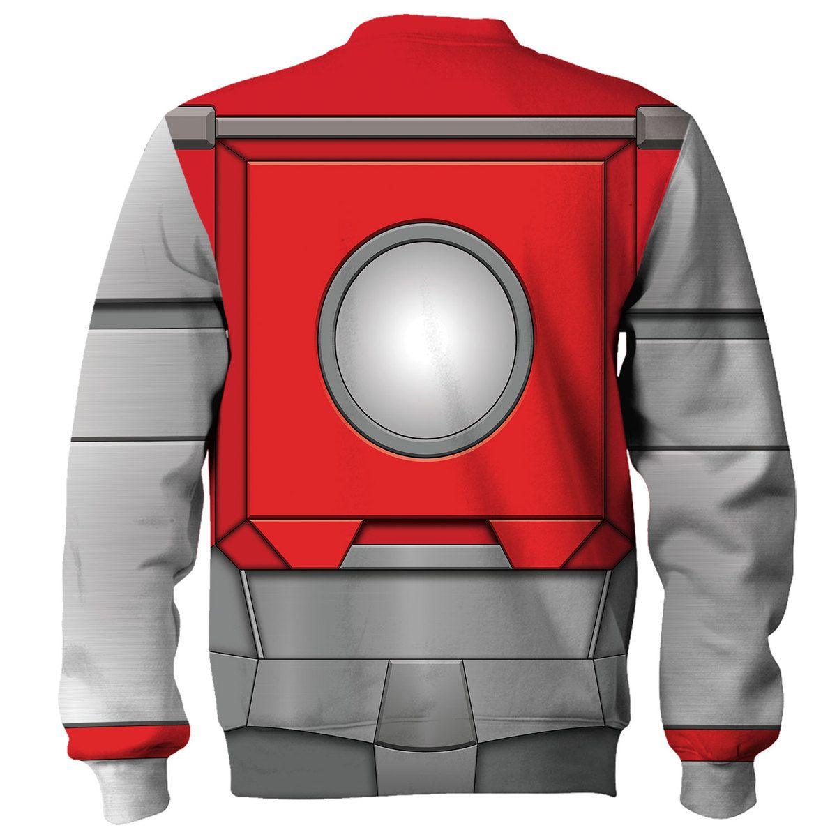 Gearhomie Cliffjumper G1 Costume Cosplay Hoodie Tracksuit - DucG
