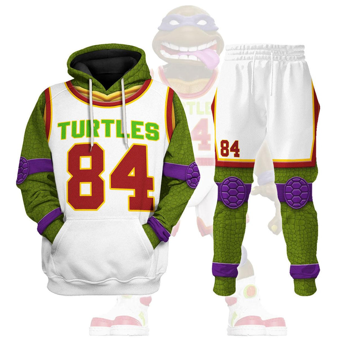 CustomsPig Customizable Name & Number TMNT Costume Hoodies, Sweatshirts, T-Shirts, and Sweatpants by CustomsPig - CustomsPig.com