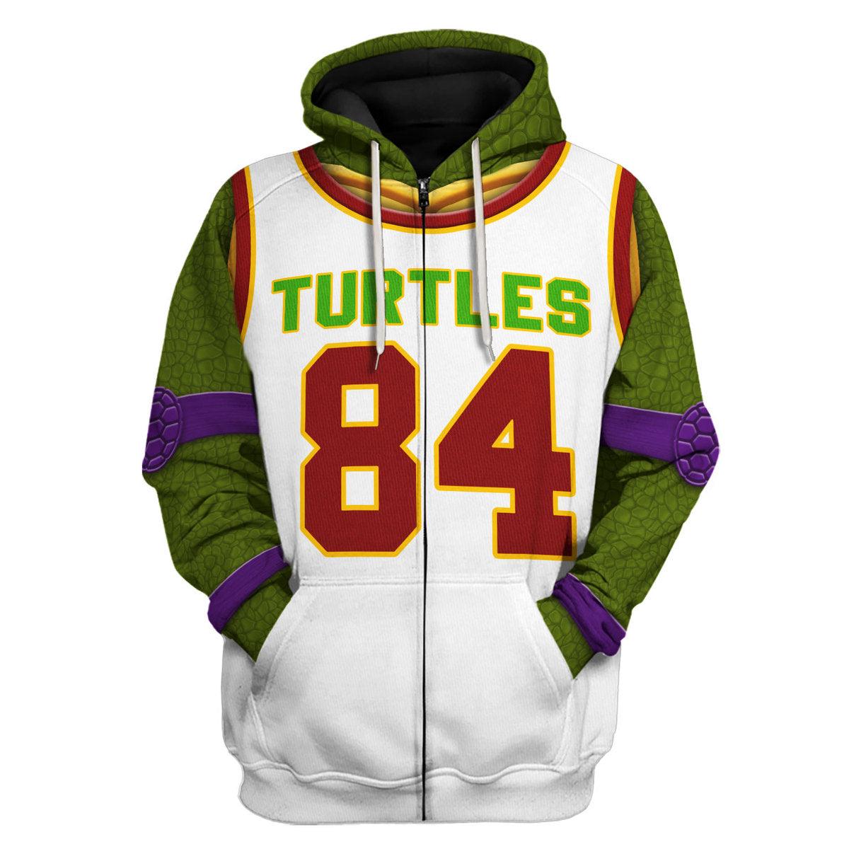 Gearhomie Customizable Name & Number TMNT Costume Hoodies, Sweatshirts, T-Shirts, and Sweatpants by Gearhomie - Gearhomie.com