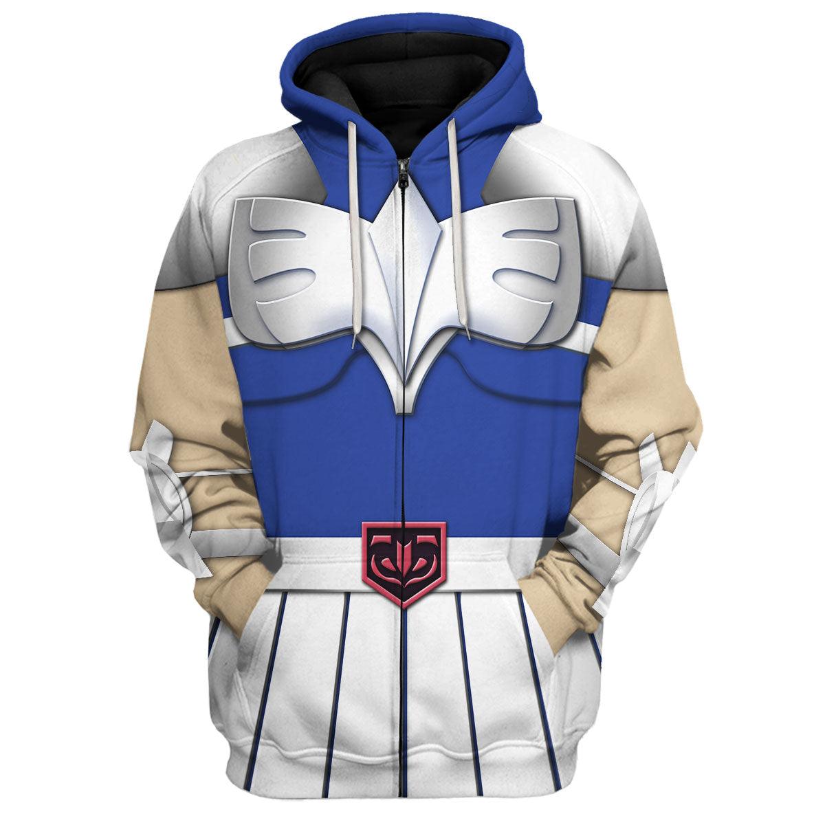 Gearhomie Cygnus Hyoga Saint Seiya Costume Hoodie Sweatshirt T-Shirt Tracksuit - DucG
