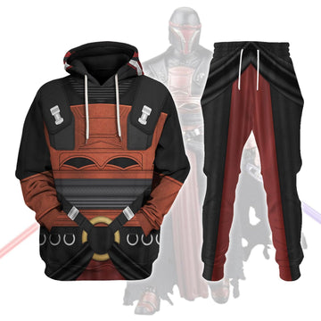 Gearhomie Darth Revan Costume Hoodie Sweatshirt T-Shirt Sweatpants - Gearhomie.com