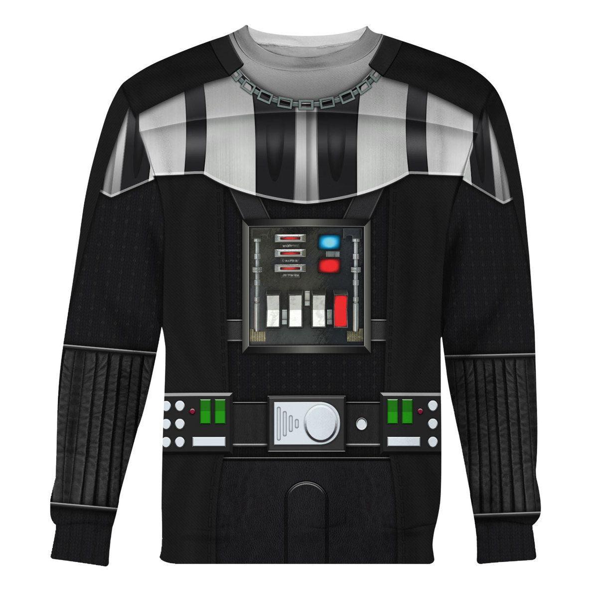 Gearhomie Darth Vader Costume Hoodie Sweatshirt T-Shirt Sweatpants - Gearhomie.com