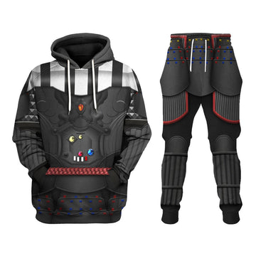 Gearhomie Darth Vader Samurai Costume Hoodie Sweatshirt T-Shirt Sweatpants - Gearhomie.com