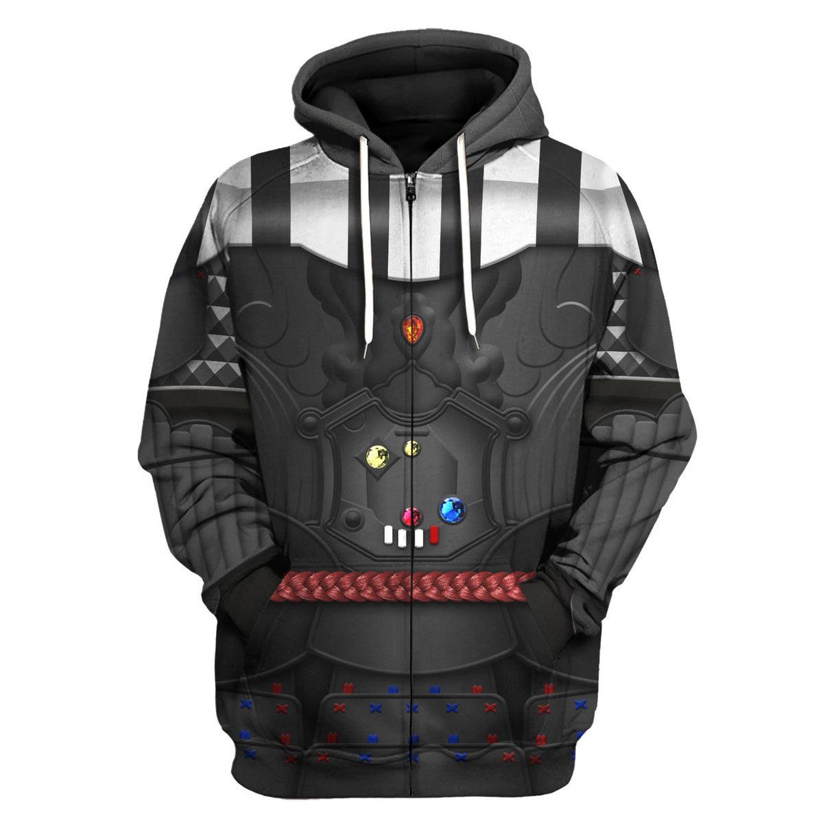 Gearhomie Darth Vader Samurai Costume Hoodie Sweatshirt T-Shirt Sweatpants - Gearhomie.com