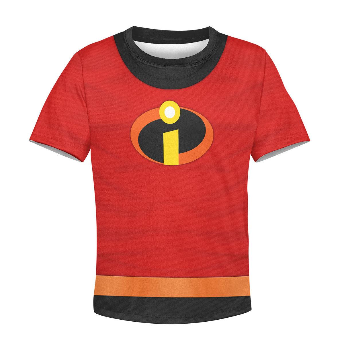 Gearhomie Dash Costume Kid Hoodie Sweatshirt T-Shirt - Gearhomie.com