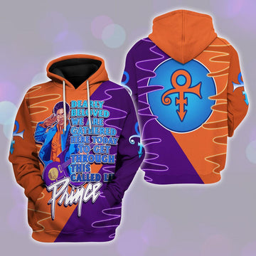 Gearhomie Dearly Beloved Prince Unisex Pullover Hoodie, Sweatshirt, T-Shirt - Gearhomie.com