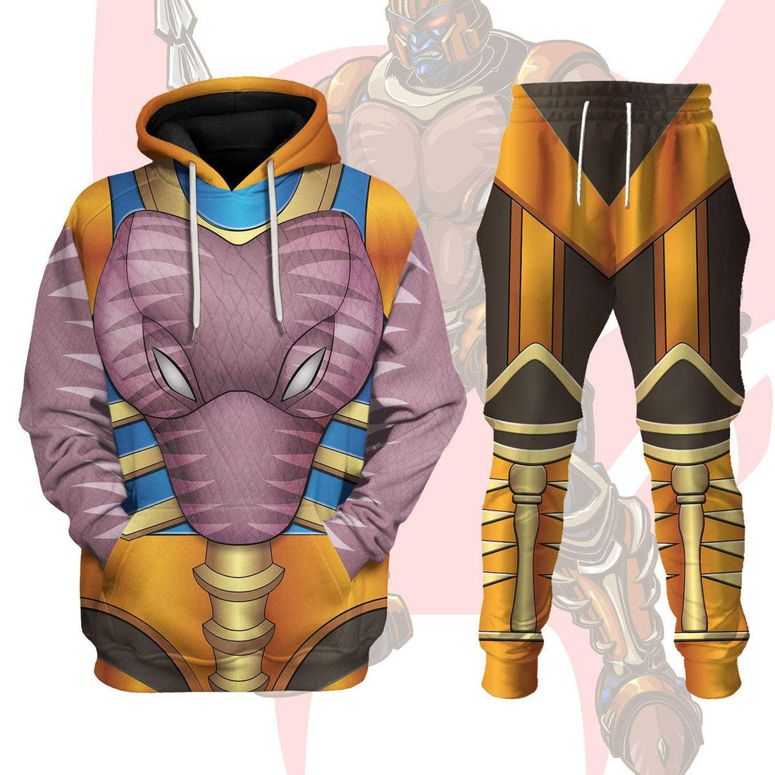 Gearhomie Dinobot Beast Wars Costume Cosplay Hoodie Tracksuit - DucG