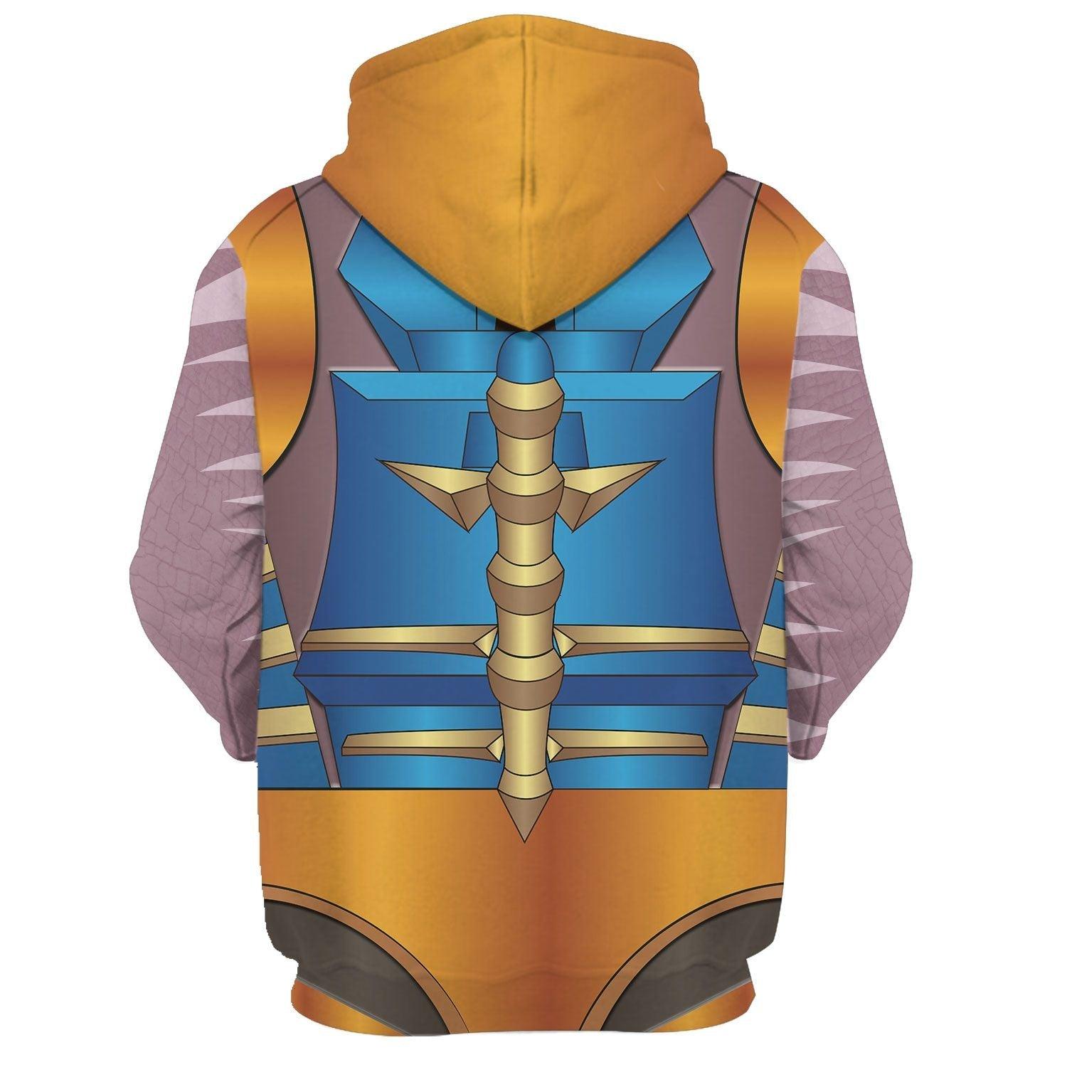 Gearhomie Dinobot Beast Wars Costume Cosplay Hoodie Tracksuit - DucG