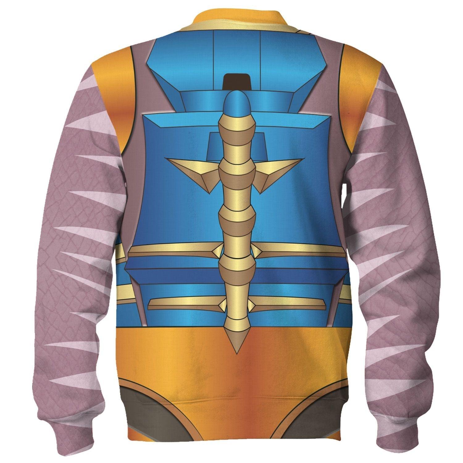 Gearhomie Dinobot Beast Wars Costume Cosplay Hoodie Tracksuit - DucG