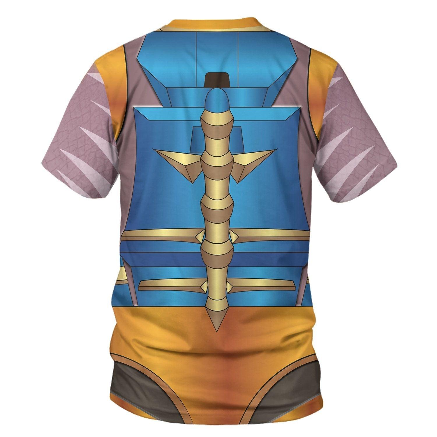 Gearhomie Dinobot Beast Wars Costume Cosplay Hoodie Tracksuit - DucG