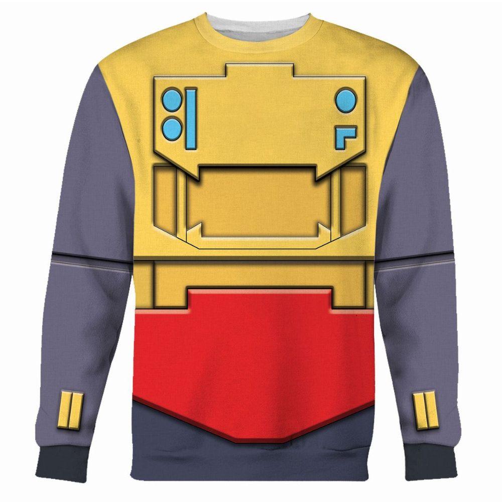 Gearhomie Dinobots Grimlock G1 Costume Cosplay Hoodie Tracksuit - DucG