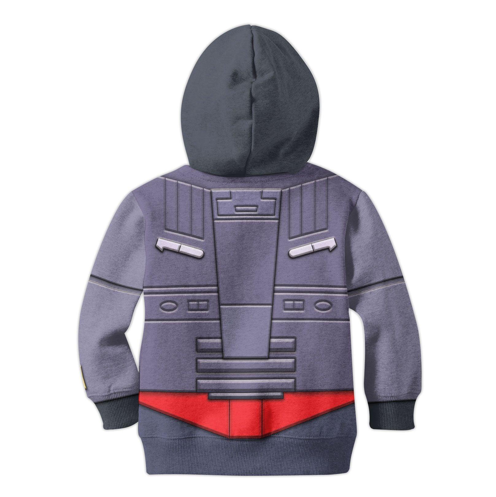 Gearhomie Dinobots Grimlock G1 Kid Costume Cosplay Hoodie Sweatshirt T-Shirt - Gearhomie.com