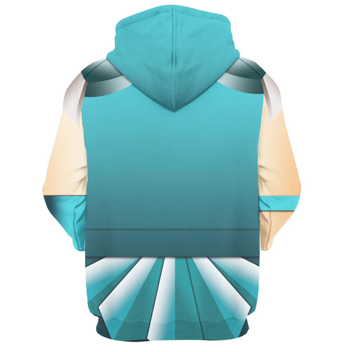 Gearhomie Dragon Shiryū Saint Seiya Costume Hoodie Sweatshirt T-Shirt Tracksuit - DucG