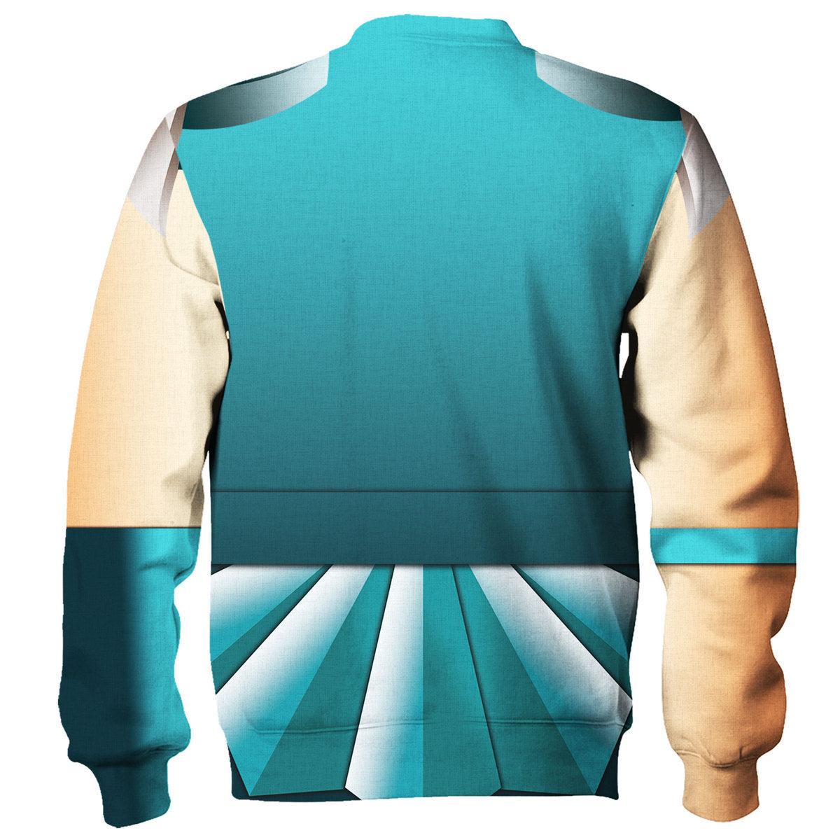 Gearhomie Dragon Shiryū Saint Seiya Costume Hoodie Sweatshirt T-Shirt Tracksuit - DucG