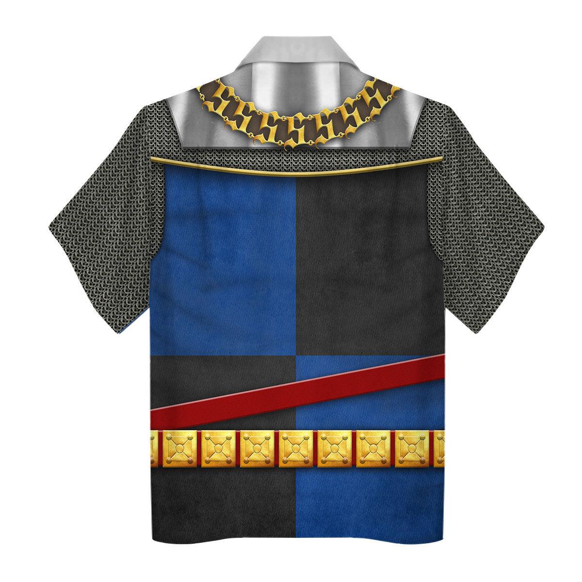 Gearhomie Edmund de Thorpe-Battle of Agincourt Knights Costume Hoodie Sweatshirt T-Shirt Tracksuit - Gearhomie.com