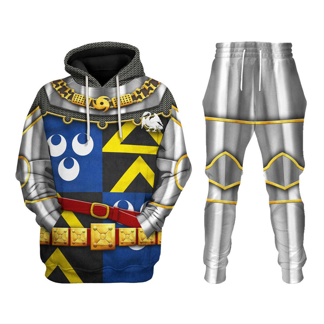 Gearhomie Edmund de Thorpe-Battle of Agincourt Knights Costume Hoodie Sweatshirt T-Shirt Tracksuit - Gearhomie.com