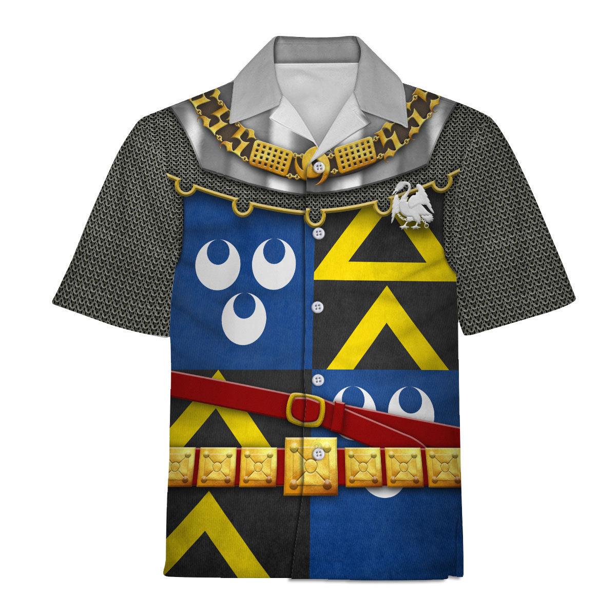 Gearhomie Edmund de Thorpe-Battle of Agincourt Knights Costume Hoodie Sweatshirt T-Shirt Tracksuit - Gearhomie.com
