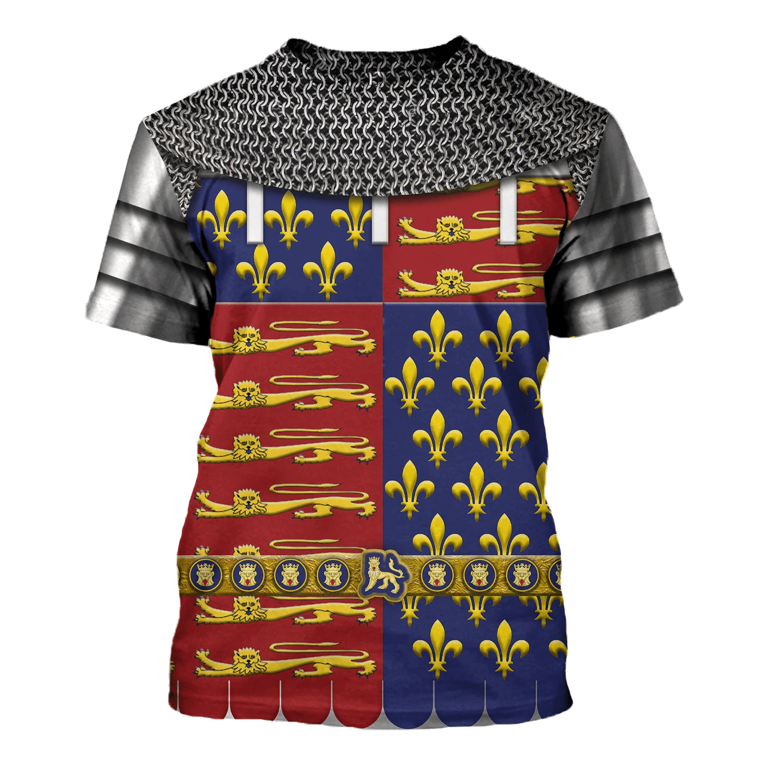 Gearhomie Edward The Black Prince Armor Costume Hoodie Sweatshirt T-Shirt Tracksuit - Gearhomie.com