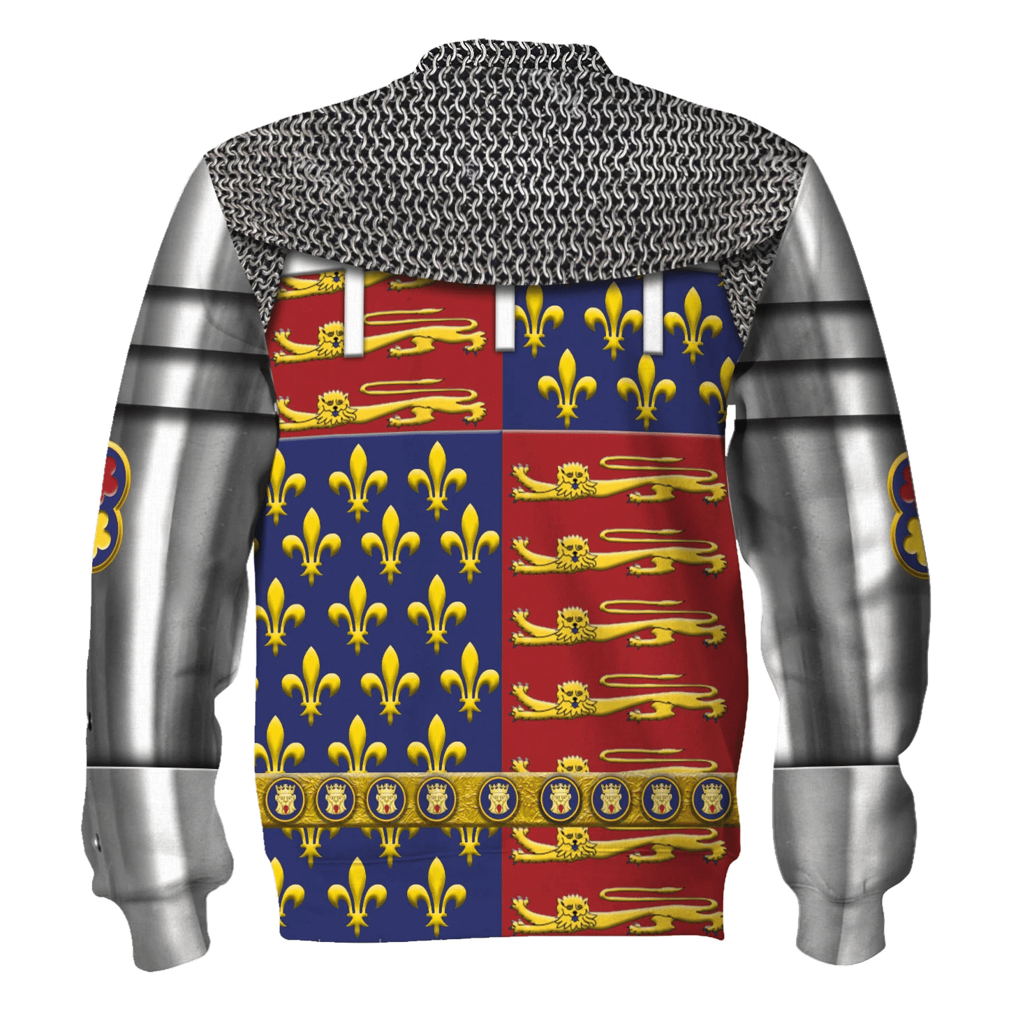 Gearhomie Edward The Black Prince Armor Costume Hoodie Sweatshirt T-Shirt Tracksuit - Gearhomie.com