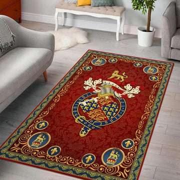 Gearhomie Edward the Black Prince Coat of Arms Rug - Gearhomie.com