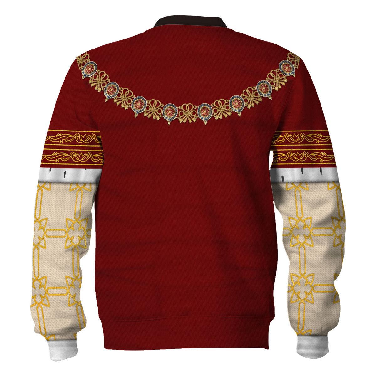 Gearhomie Edward VI of England Costume Hoodie Sweatshirt T-Shirt Tracksuit - Gearhomie.com