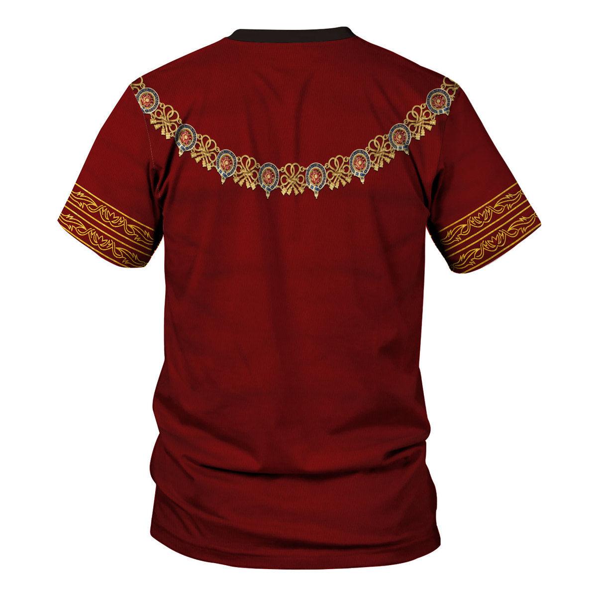 Gearhomie Edward VI of England Costume Hoodie Sweatshirt T-Shirt Tracksuit - Gearhomie.com
