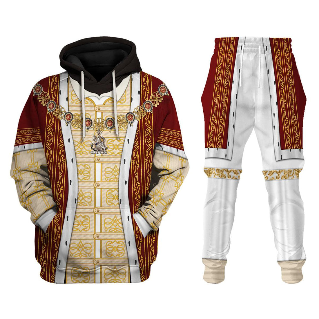Gearhomie Edward VI of England Costume Hoodie Sweatshirt T-Shirt Tracksuit - Gearhomie.com